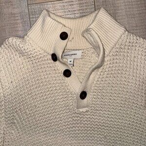 Banana Republic Mens Sweater Button Up
